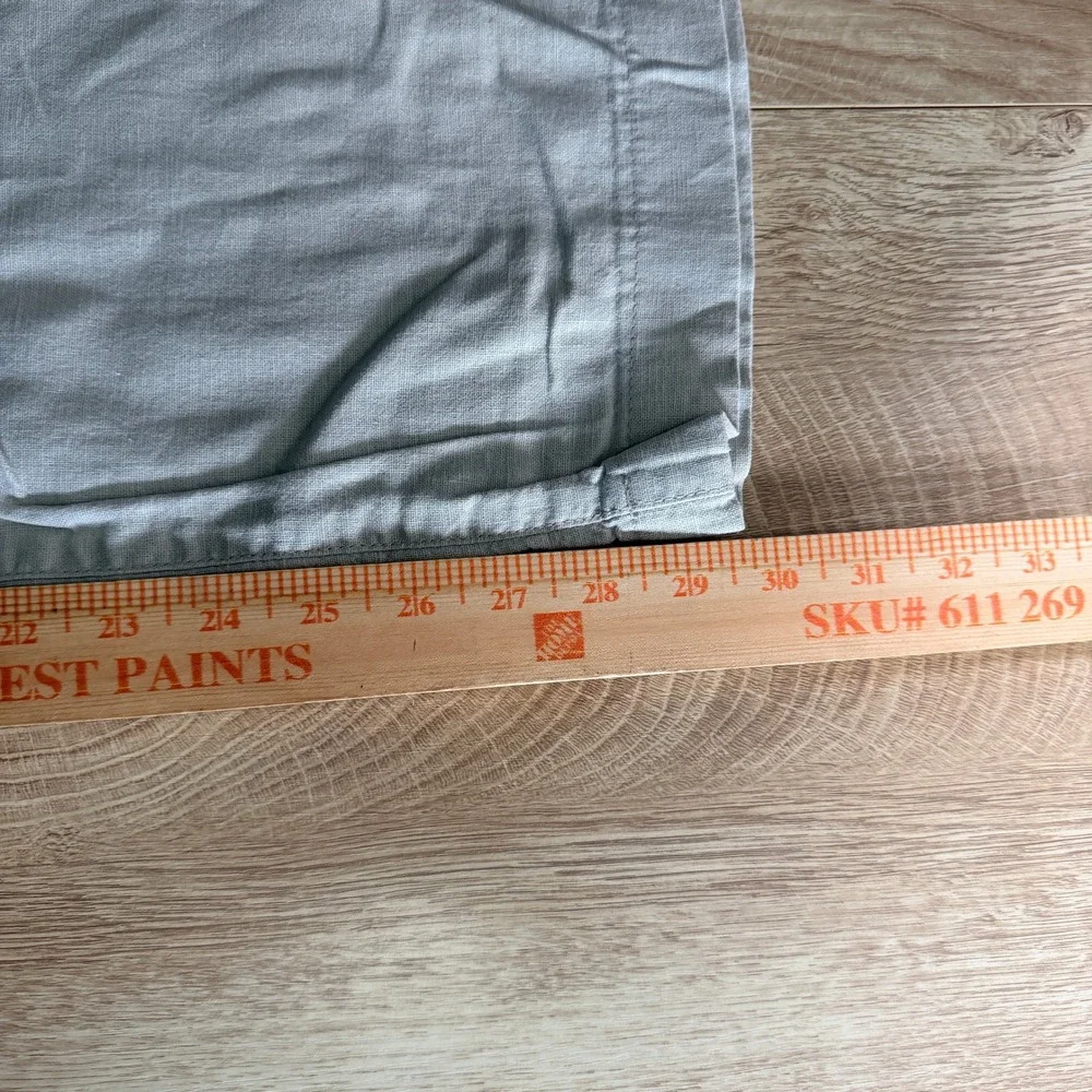 Vintage Banana Republic Linen Blend Pants Mens Actual 30x30 Beige Straight Leg